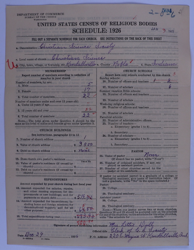 Scan of Church of Christ, Scientist: 594