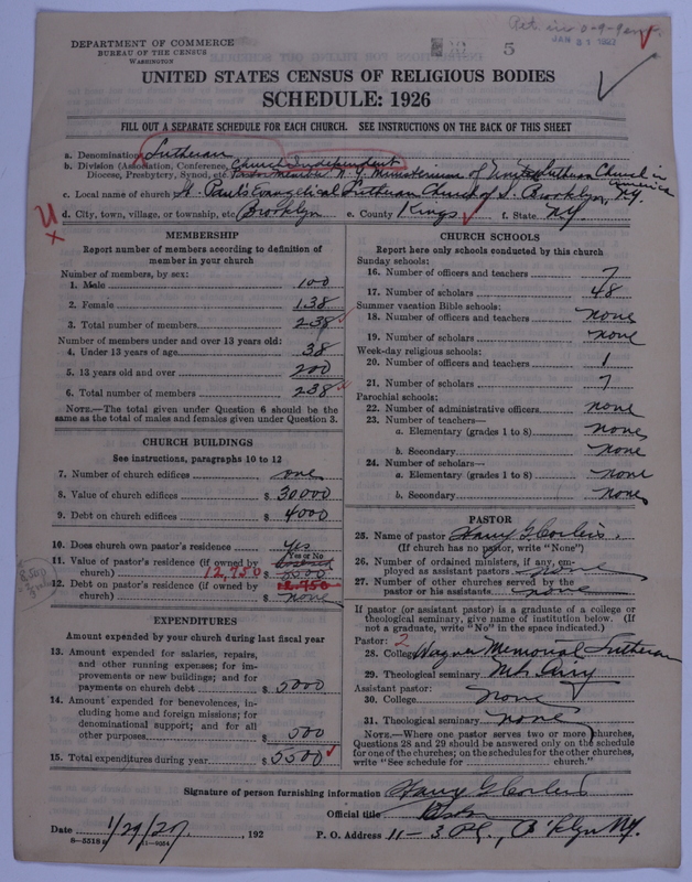 Scan of United Lutheran Church in America: 5