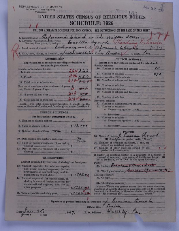 Scan of Reformed Church in the United States: 183