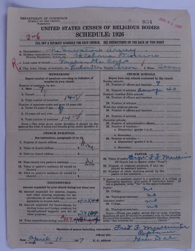 Scan of Salvation Army: 834
