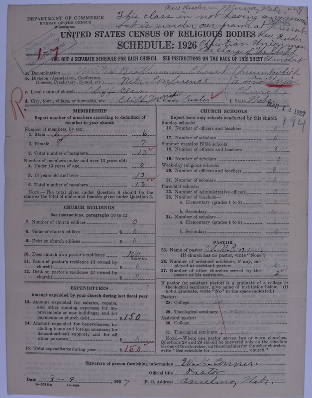 Scan of Church of the United Brethren in Christ: 2088