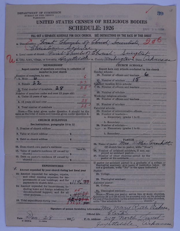 Scan of Church of Christ, Scientist: 39