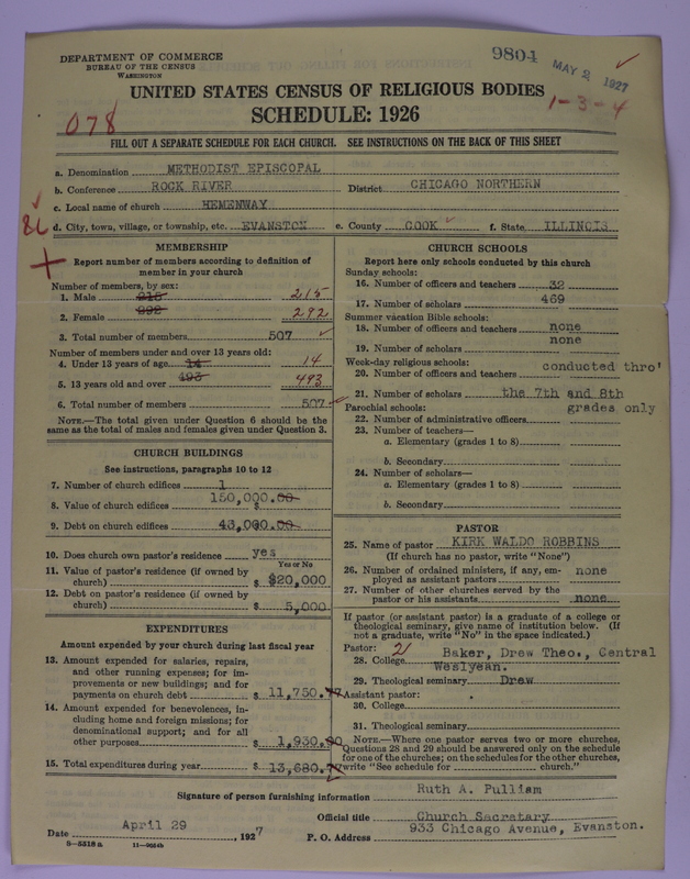 Scan of Methodist Episcopal Church: 9804
