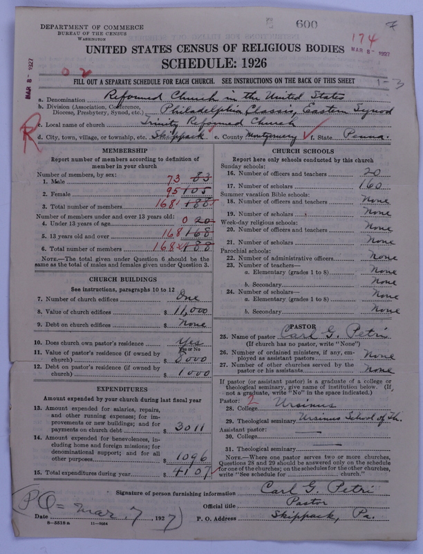 Scan of Reformed Church in the United States: 600