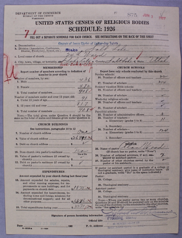 Scan of Church of Jesus Christ of Latter-day Saints: 875