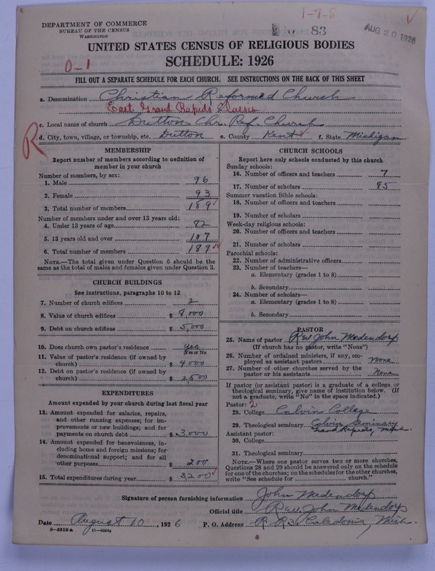Scan of Christian Reformed Church: 83