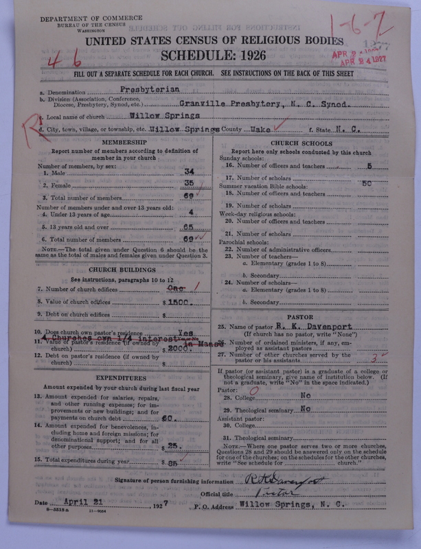 Scan of Presbyterian Church in the United States: 1277
