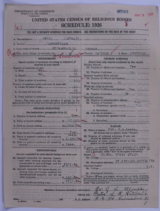 Scan of Roman Catholic Church: 8790