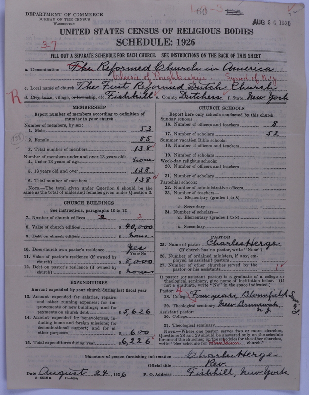 Scan of Reformed Church in America: 60
