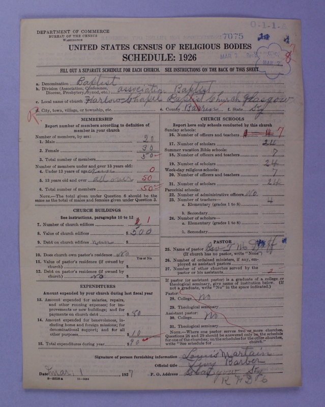 Scan of Negro Baptists: 7075