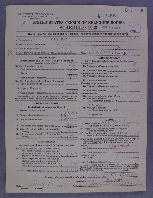 Scan of Negro Baptists: 6000