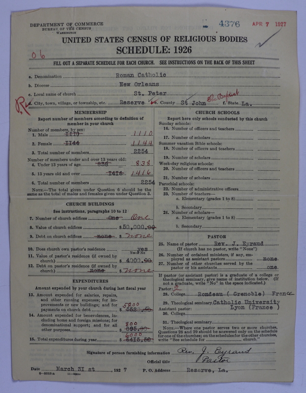 Scan of Roman Catholic Church: 4376