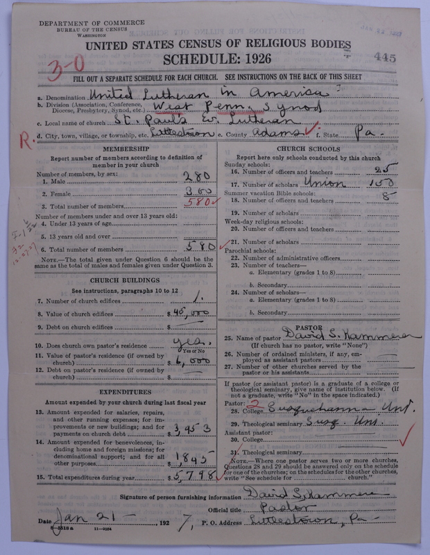 Scan of United Lutheran Church in America: 445