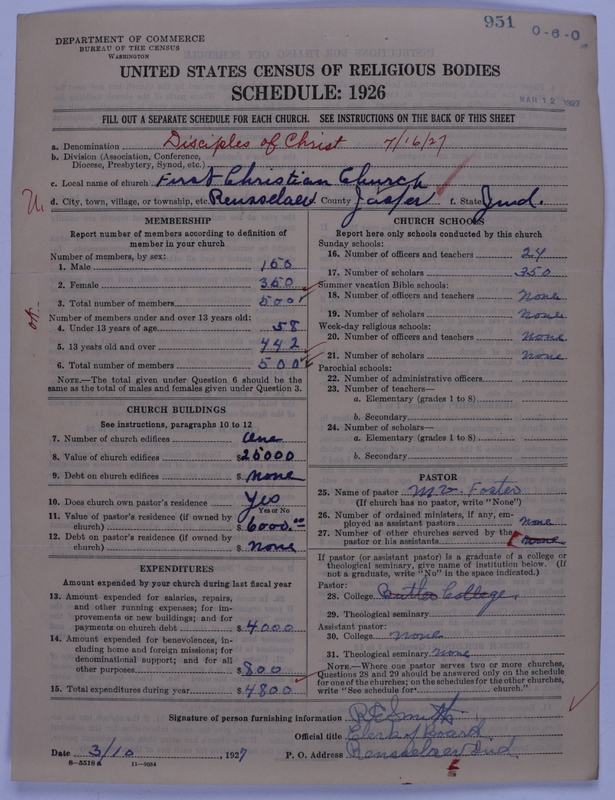 Scan of Disciples of Christ: 951