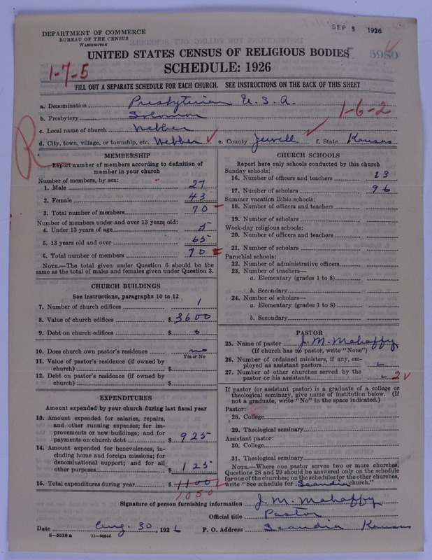 Scan of Presbyterian Church in the United States of America: 5980