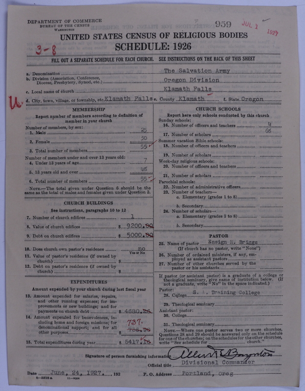 Scan of Salvation Army: 959