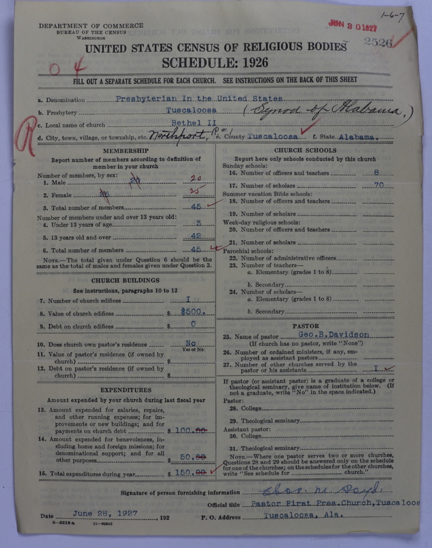 Scan of Presbyterian Church in the United States: 2526