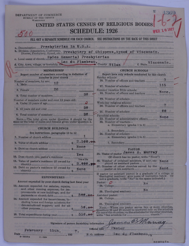 Scan of Presbyterian Church in the United States of America: 4369