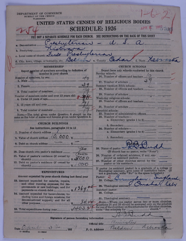 Scan of Presbyterian Church in the United States of America: 5706