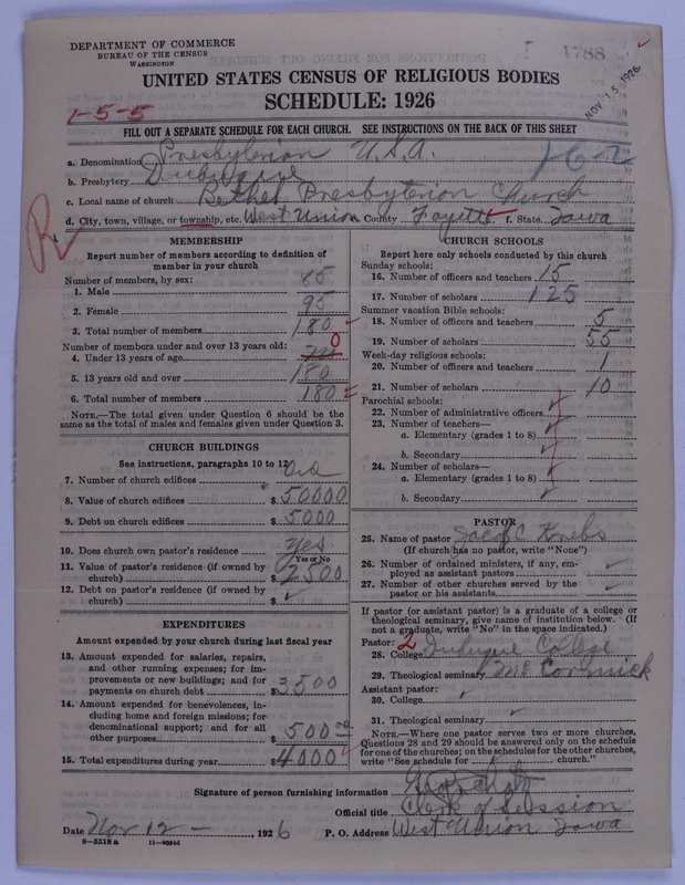 Scan of Presbyterian Church in the United States of America: 4788