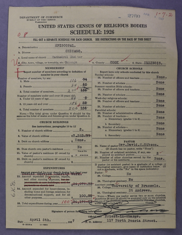 Scan of Protestant Episcopal Church: 2780