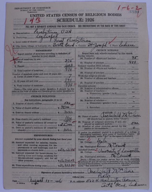 Scan of Presbyterian Church in the United States of America: 3320