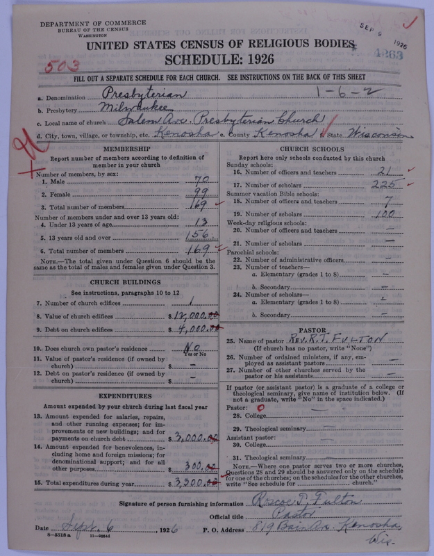 Scan of Presbyterian Church in the United States of America: 4263
