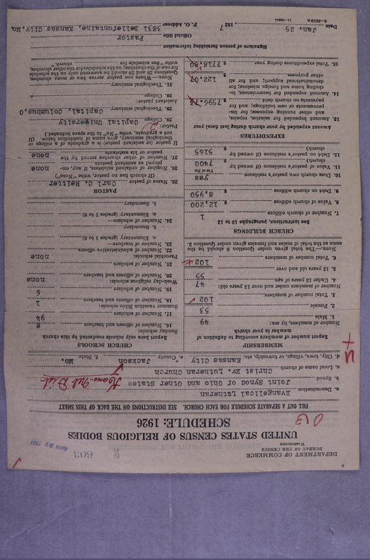 Scan of Synod of the Reformed Presbyterian Church of North America: 603