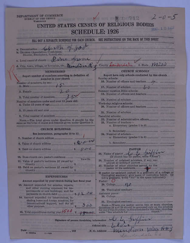 Scan of Church of God (Headquarters, Anderson, Ind.): 712