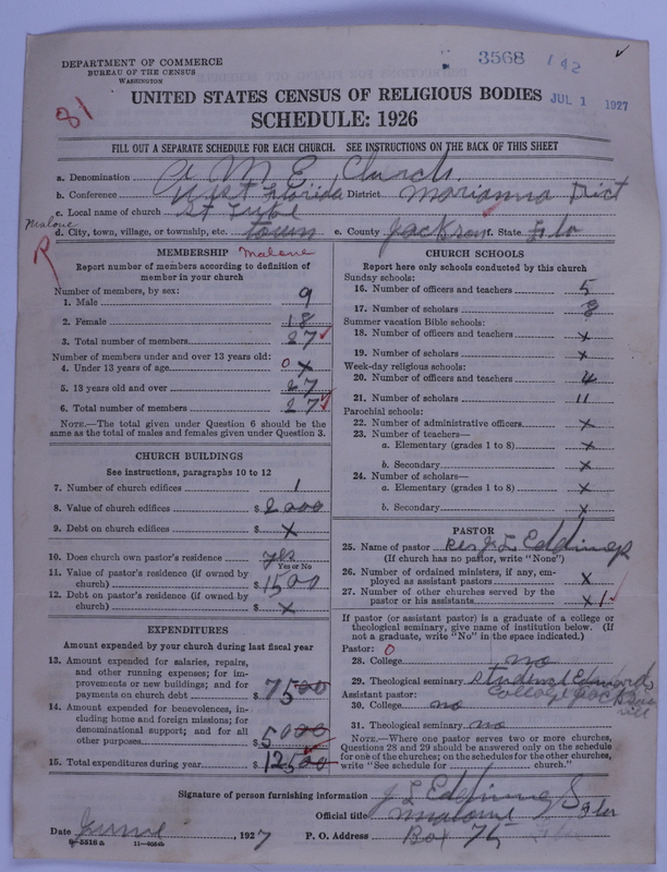 Scan of African Methodist Episcopal Church: 3568