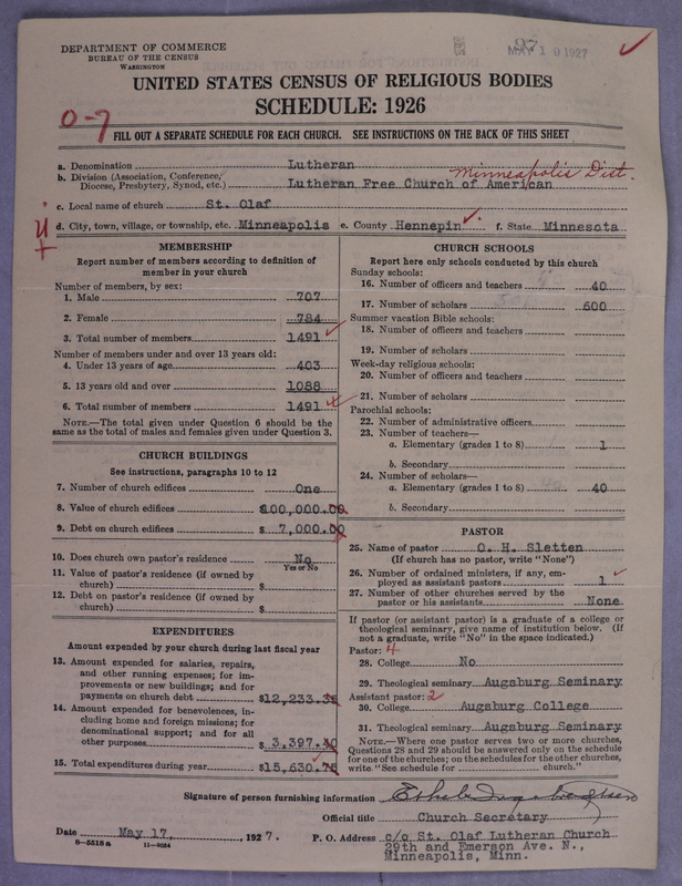 Scan of Lutheran Free Church: 97