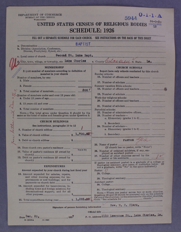 Scan of Negro Baptists: 5944