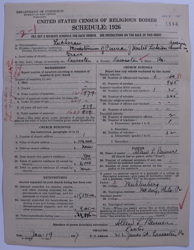 Scan of United Lutheran Church in America: 1114