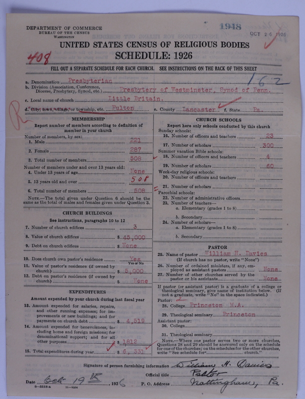 Scan of Presbyterian Church in the United States of America: 1948