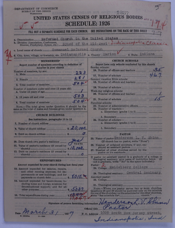 Scan of Reformed Church in the United States: 1237