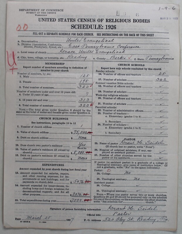 Scan of Evangelical Congregational Church: 6