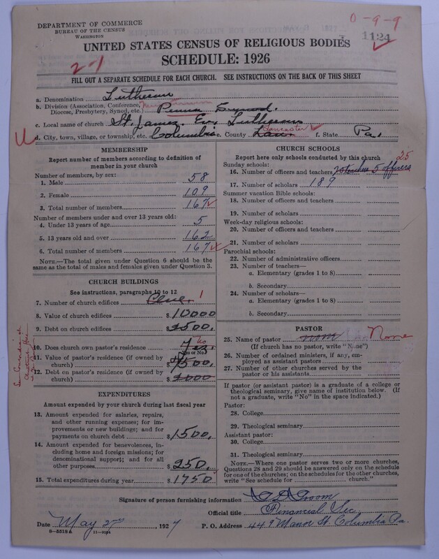 Scan of United Lutheran Church in America: 1124