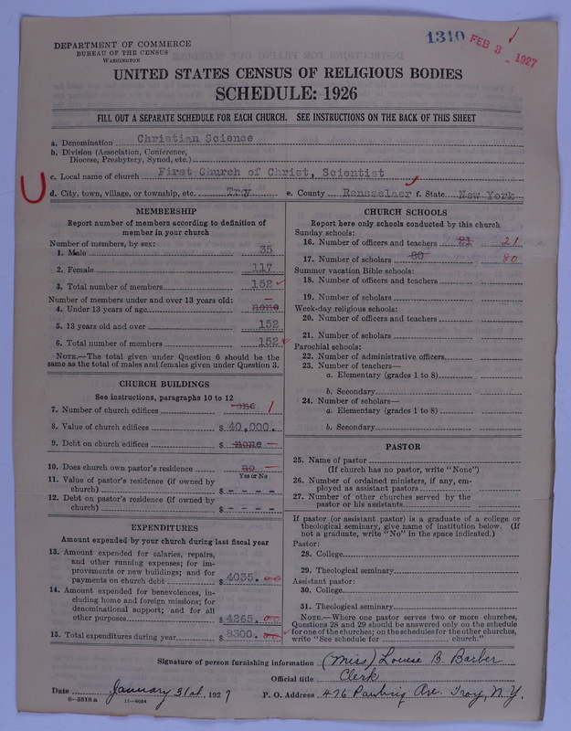 Scan of Church of Christ, Scientist: 1310
