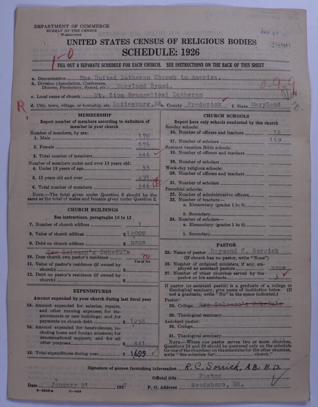 Scan of United Lutheran Church in America: 2886