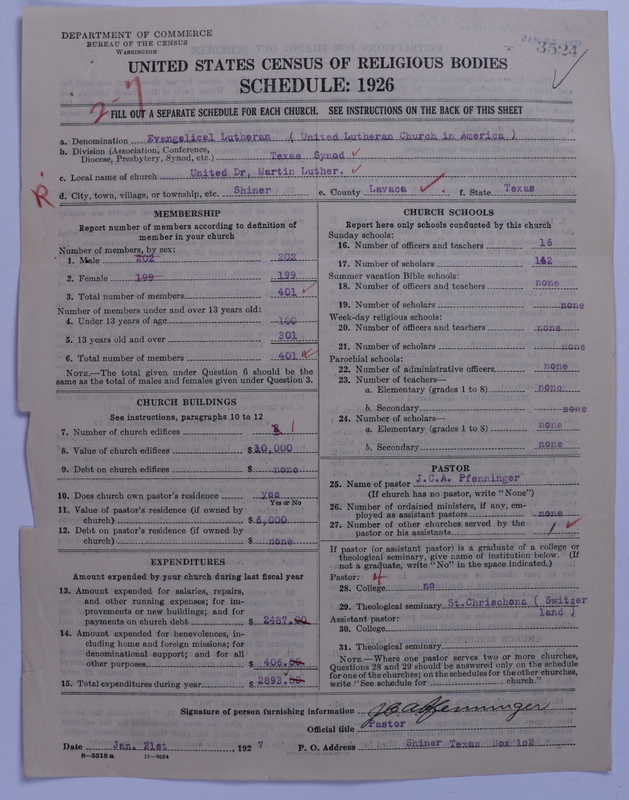 Scan of United Lutheran Church in America: 3524