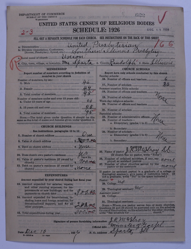 Scan of United Presbyterian Church of North America: 622