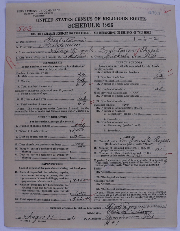 Scan of Presbyterian Church in the United States of America: 4375