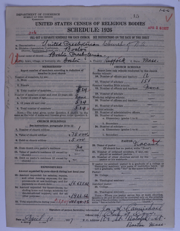 Scan of United Presbyterian Church of North America: 15