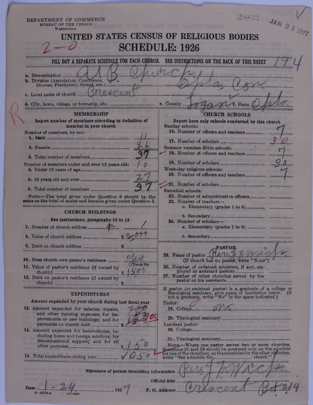 Scan of Church of the United Brethren in Christ: 2862