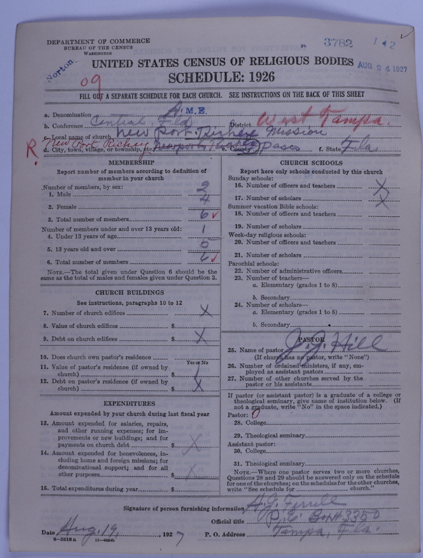 Scan of African Methodist Episcopal Church: 3782