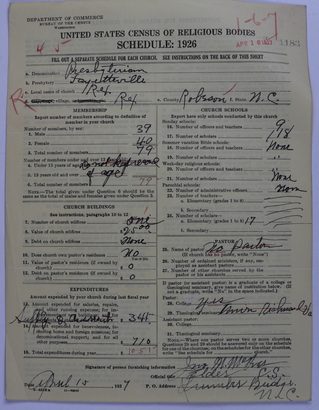 Scan of Presbyterian Church in the United States: 1183