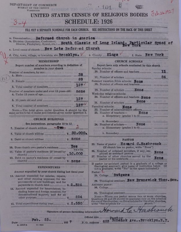 Scan of Reformed Church in America: 101