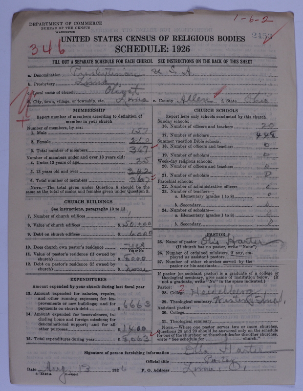 Scan of Presbyterian Church in the United States of America: 2453