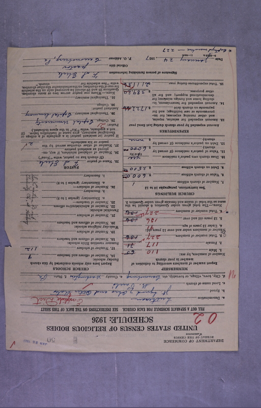 Scan of Synod of the Reformed Presbyterian Church of North America: 50