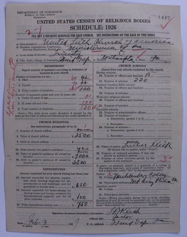 Scan of United Lutheran Church in America: 1417